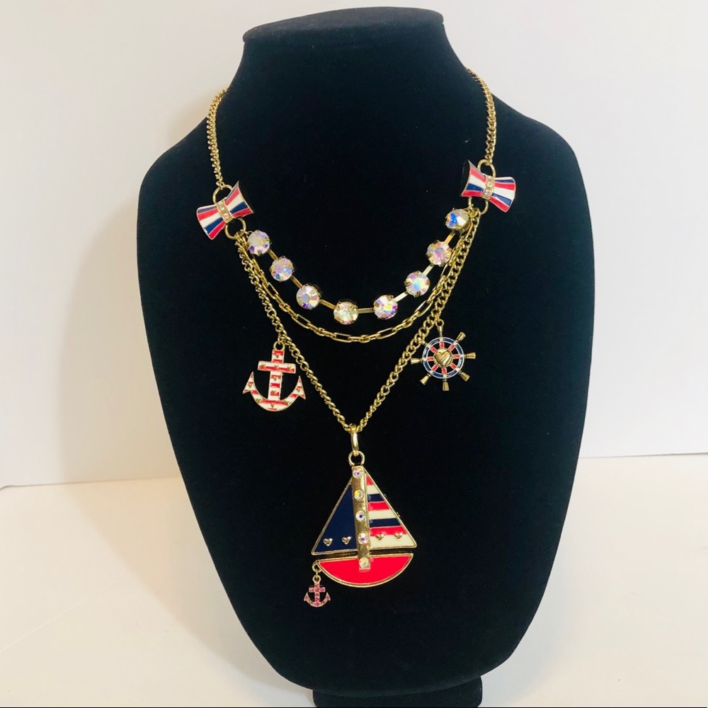 Betsey Johnson Nautical Necklace